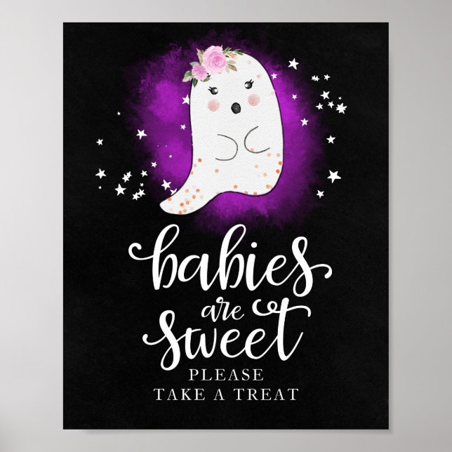 Babies are Sweet Please Take a Treat Sign (Front)