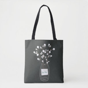 BABIES BREATH/COTTON teacher Tote Bag