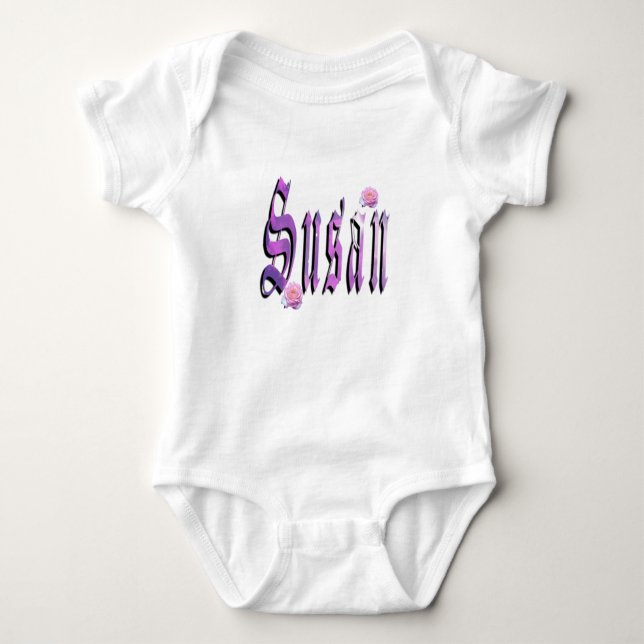 Babies Called Susan, Baby Bodysuit (Front)