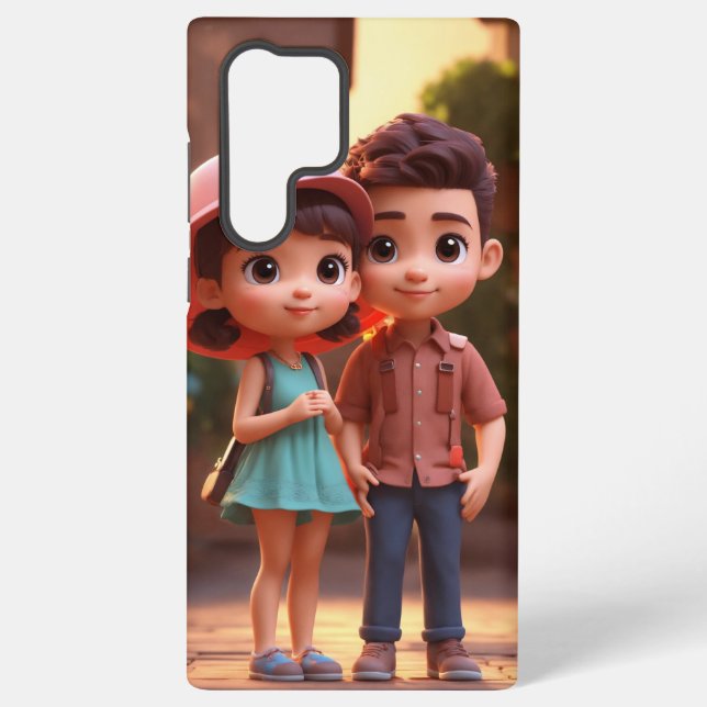 babies Design Phone Cute overs Samsung Galaxy S22 Ultra Case (Back)