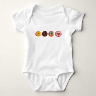 Babies Doughnut Print Bodysuit