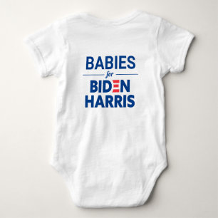 Babies for Biden Harris Custom Text Baby Bodysuit