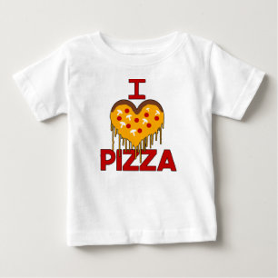 Babies Love Pizza TOO! Baby T-Shirt