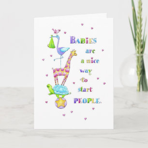 Babies, Nice People Card