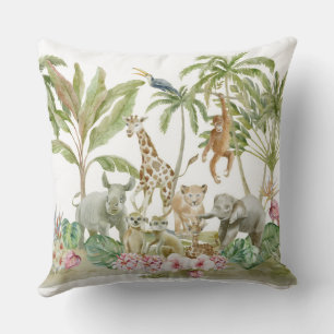Babies of the Jungle Cushion