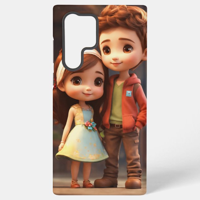 babies Romance Mobile Back Cases (Back)
