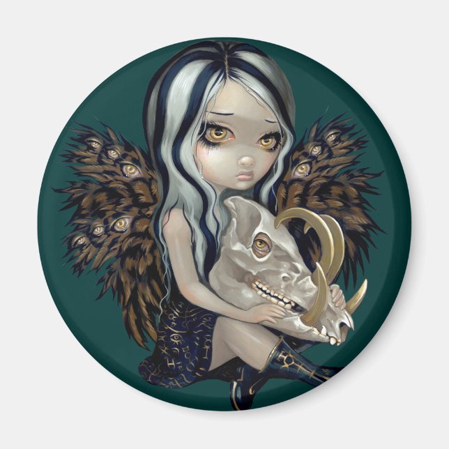 "Babirusa Skull" Magnet (Front)