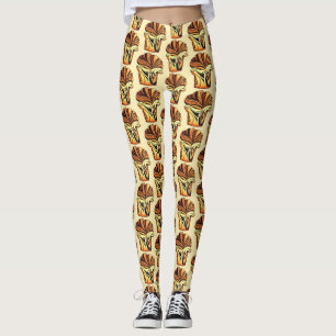 Babka Chocolate Bread Slice Loaf Jewish Bakery Leggings