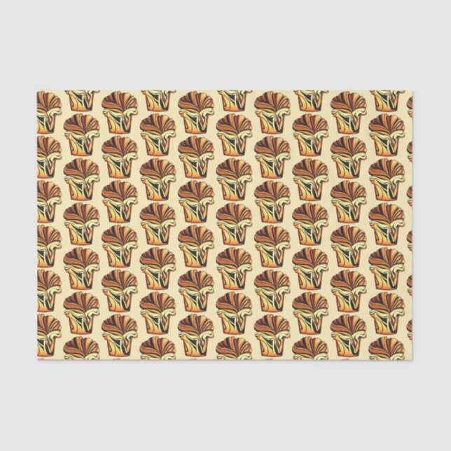 Babka Chocolate Bread Slice Loaf Jewish Bakery Tissue Paper (Front)