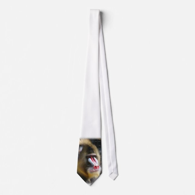 Baboon Men's Necktie (Front)