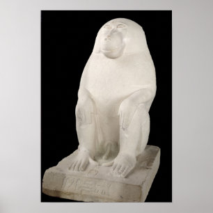 Baboon, Middle Kingdom, possibly 7th Dynasty Poster