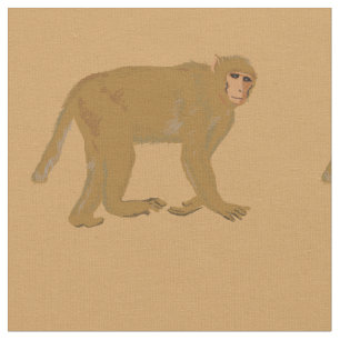 Baboon Monkey Art  Fabric