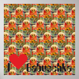 Babuschka Matrjoschka Matryoshka Poster