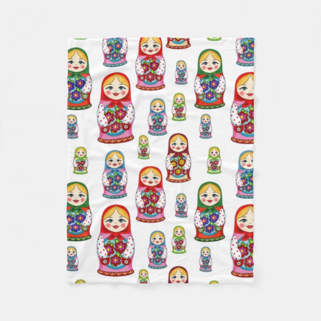 Babushka Baby Blanket (Front)