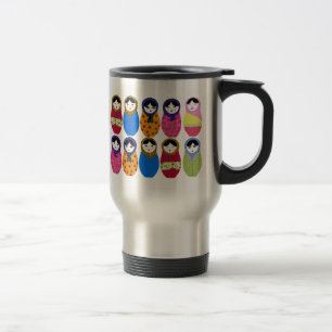 Babushka Doll Travel Mug