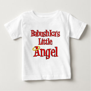 Babushka Little Angel Baby T-Shirt