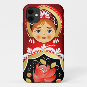 Babushka Matryoshka  Russian Doll iPhone 11 Case
