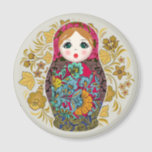 Babushka Russian Nesting Dolls Matrioshka Magnet<br><div class="desc">Very cute Babushka designs,  that will make a difference in you home decor! Designed by ART CULT - Pro Design Studio ©</div>