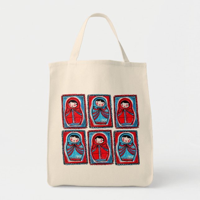 babushka tote bag (Front)