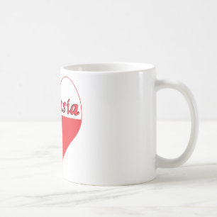 Babusia Polish Heart Coffee Mug