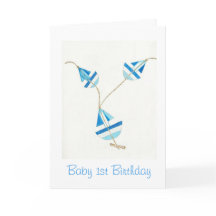 Baby 1st Birthday Card