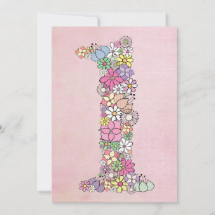 Baby 1st Birthday Party Custom Invite Invitation