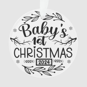 Baby 1st Christmas Ornament