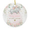 Baby 1st First Christmas Dreamy Blush Elephant