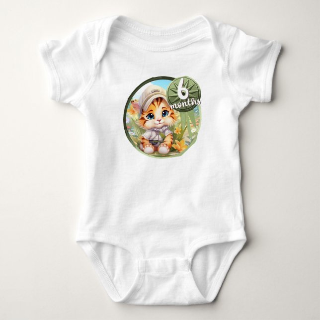 Baby - 6 months too bodysuit (Front)