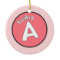 "Baby A" Personalised Ornament for Multiples