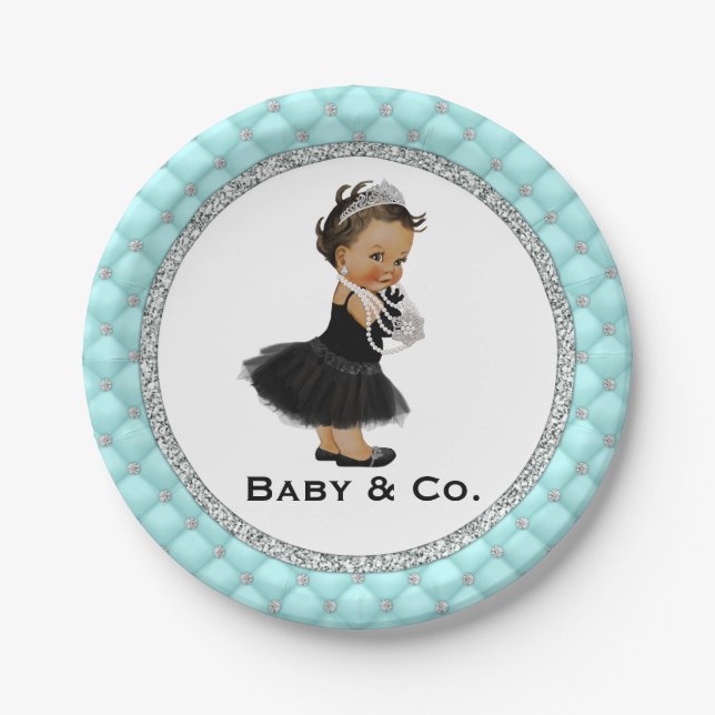 Baby and Company Baby Shower Paper Plates (Front)