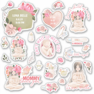 Baby and Pregnancy Vinyl Stickers