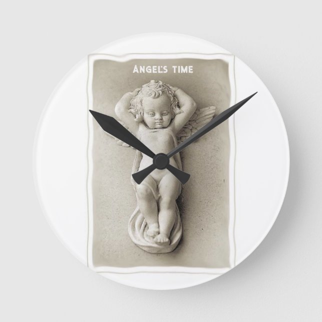 Baby Angel Clock (Front)