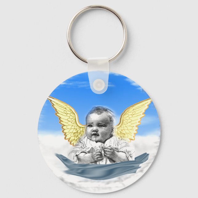 baby Angel Key Ring (Front)