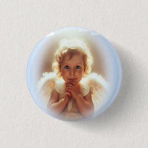 Baby Angels 3 Cm Round Badge