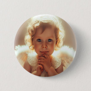 Baby Angels 6 Cm Round Badge