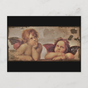 Baby Angels by Raphael Postcard