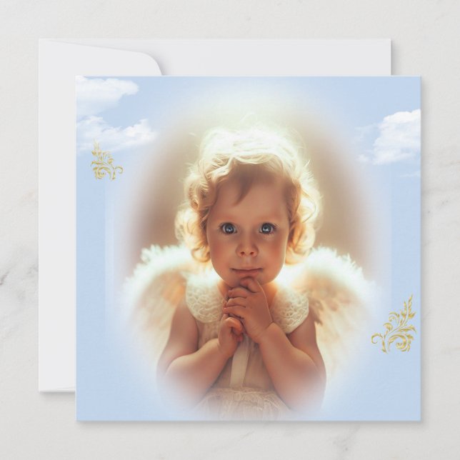 Baby Angels Holiday Card (Front)
