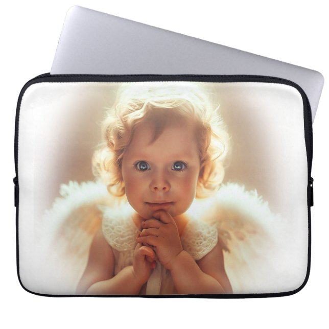Baby Angels Laptop Sleeve (Front)