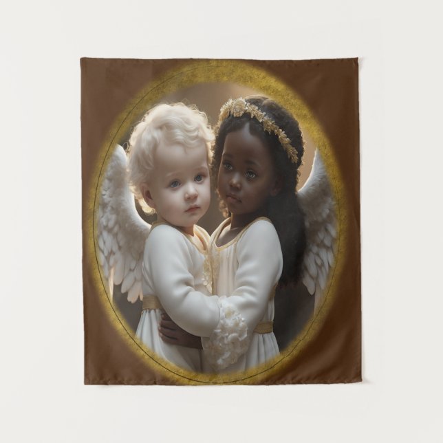 baby angels tapestry (Front)