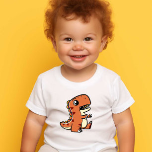 Baby Animal Print Modern Baby kids white tshirts 