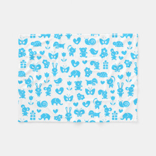 Baby Animals Baby Blanket