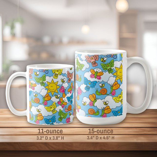 Baby Animals Background Coffee Mug (Creator Uploaded)