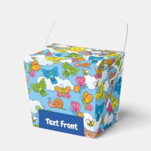 Baby Animals Background Favour Box