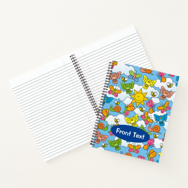 Baby Animals Background Notebook (Inside)