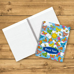 Baby Animals Background Notebook