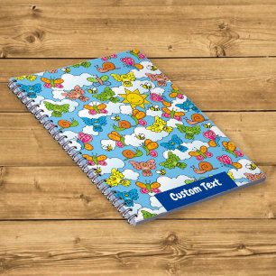 Baby Animals Background Notebook
