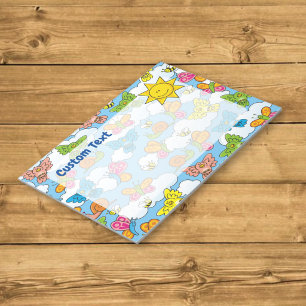 Baby Animals Background Notepad