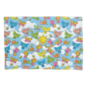 Baby Animals Background Pillowcase