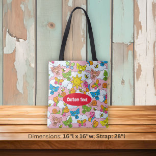 Baby Animals Background Tote Bag